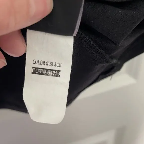 Investments 3/4 Sleeve Geometric Design Cardigan and Black Knit Tank, Ladies XL - Picture 12 of 12